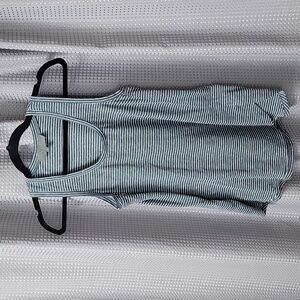 Anthropologie Sunday In Brooklyn Strip Split Hem Tank Size XS